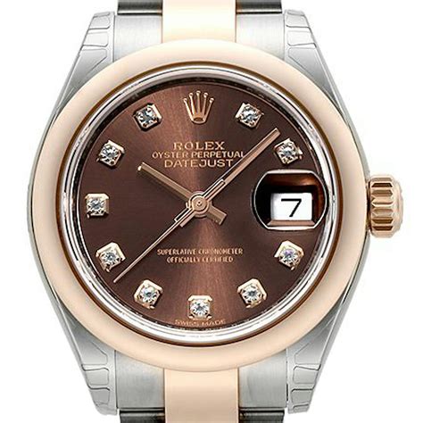 rolex just date accciaio rosa lady|lady datejust watches.